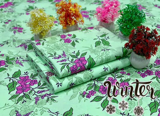 MARINA WOOL WINTER 2PC FLORAL PRINTS