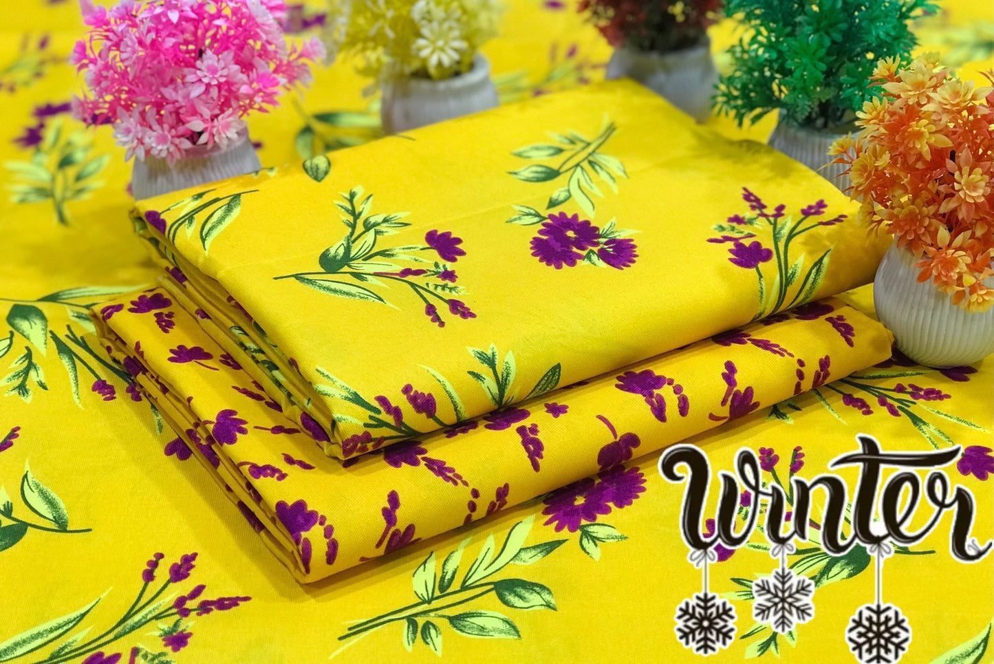 MARINA WOOL WINTER 2PC FLORAL PRINTS