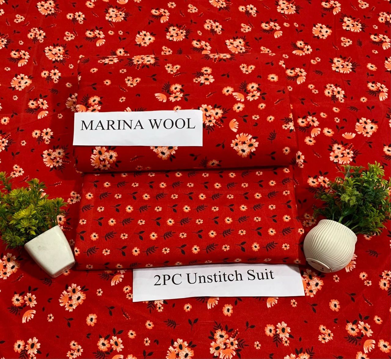 MARINA WOOL WINTER 2PC FLORAL PRINTS