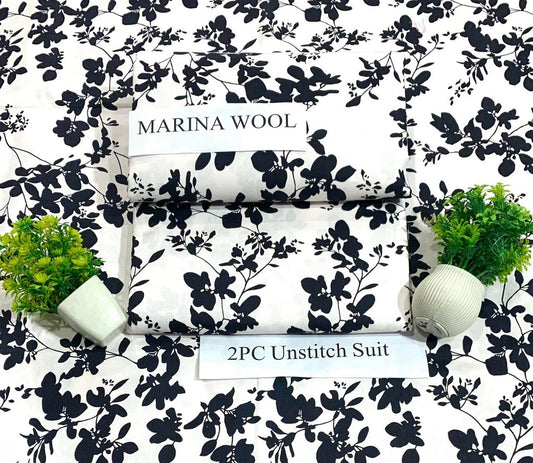 MARINA WOOL WINTER 2PC FLORAL PRINTS